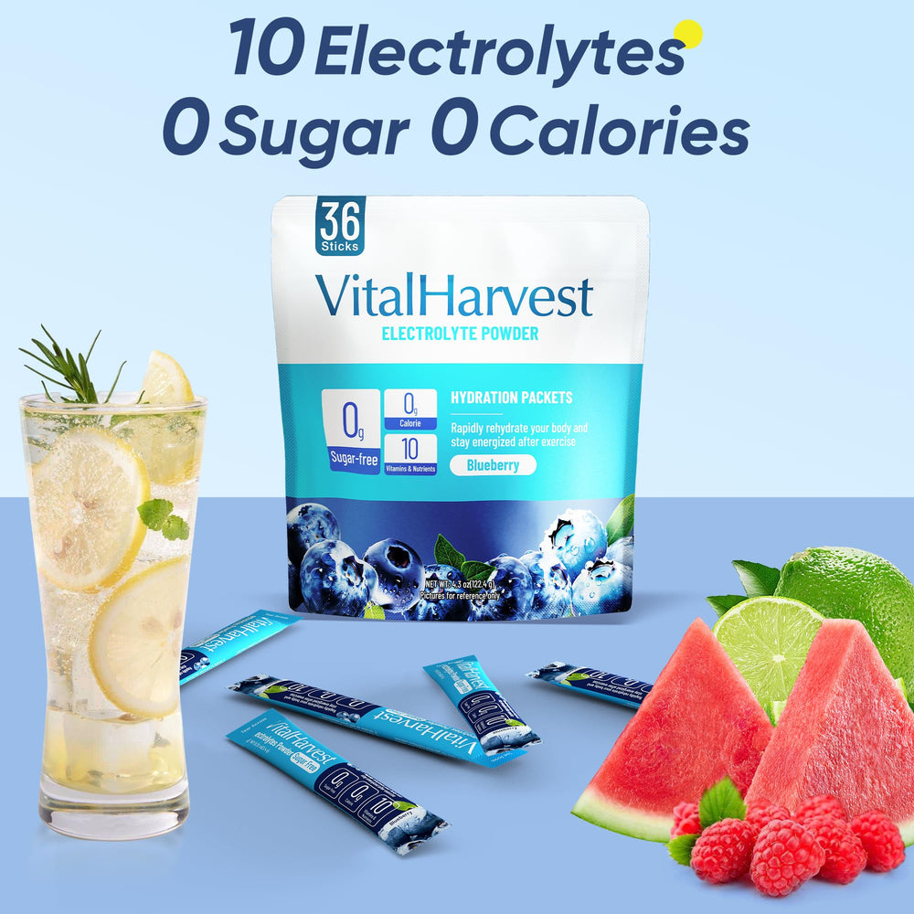 VitalHarvest compact packaging on kitchen counter highlights convenience