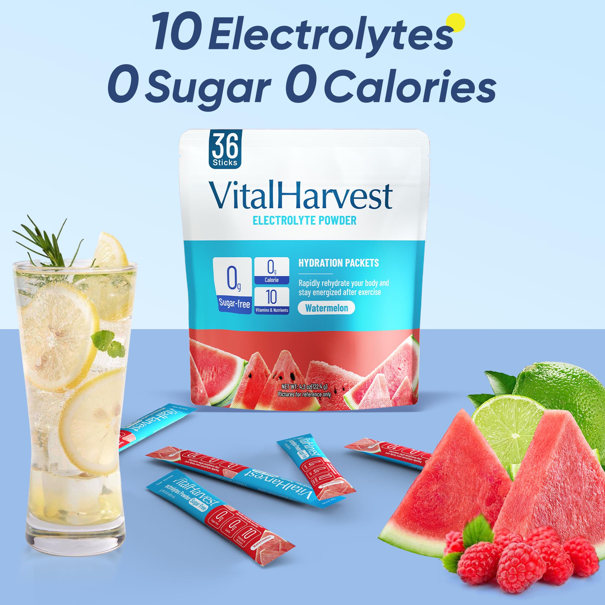 VitalHarvest low-sodium formula suited for low-carb or keto lifestyles.