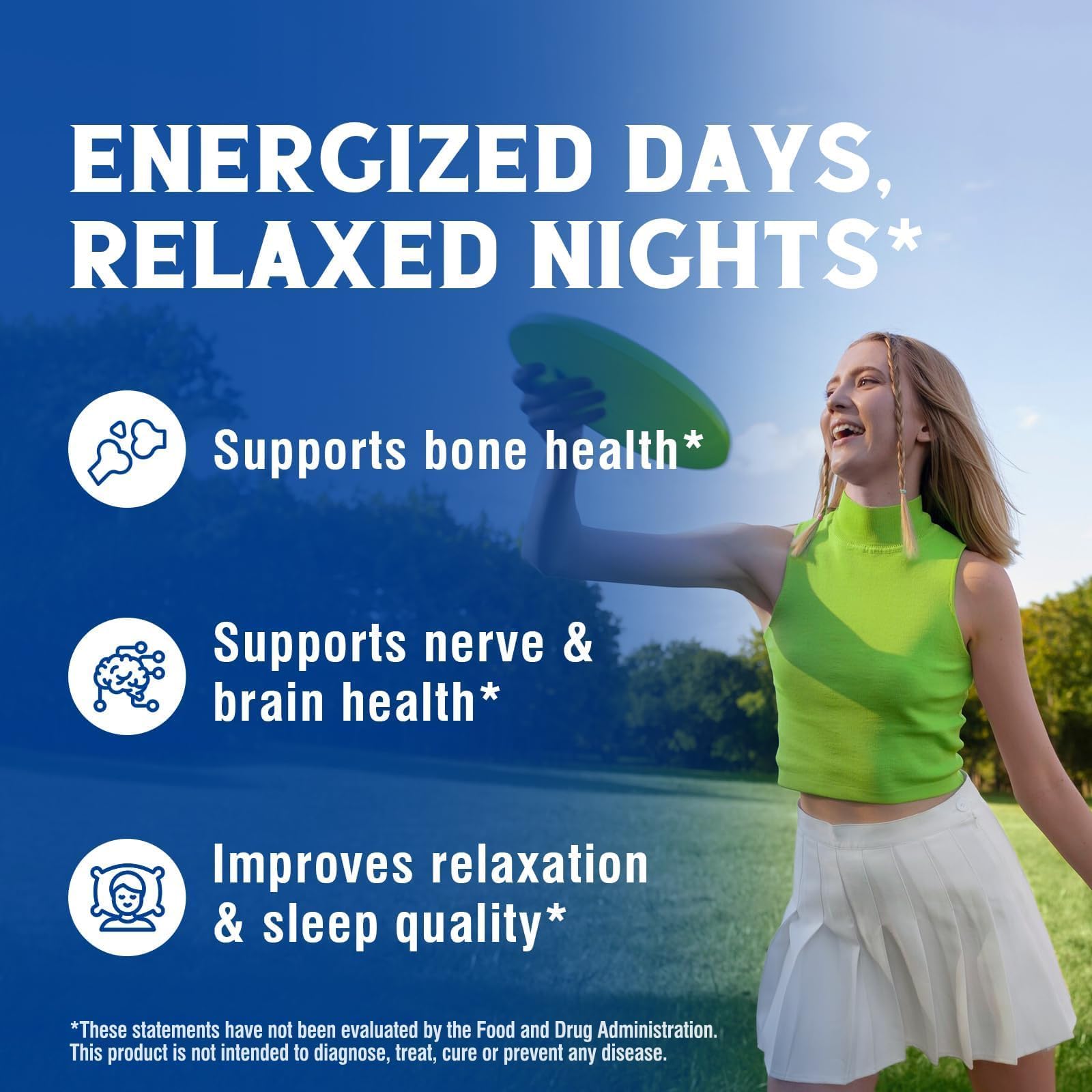 Vitalibre bone and heart health magnesium capsules on bottle label