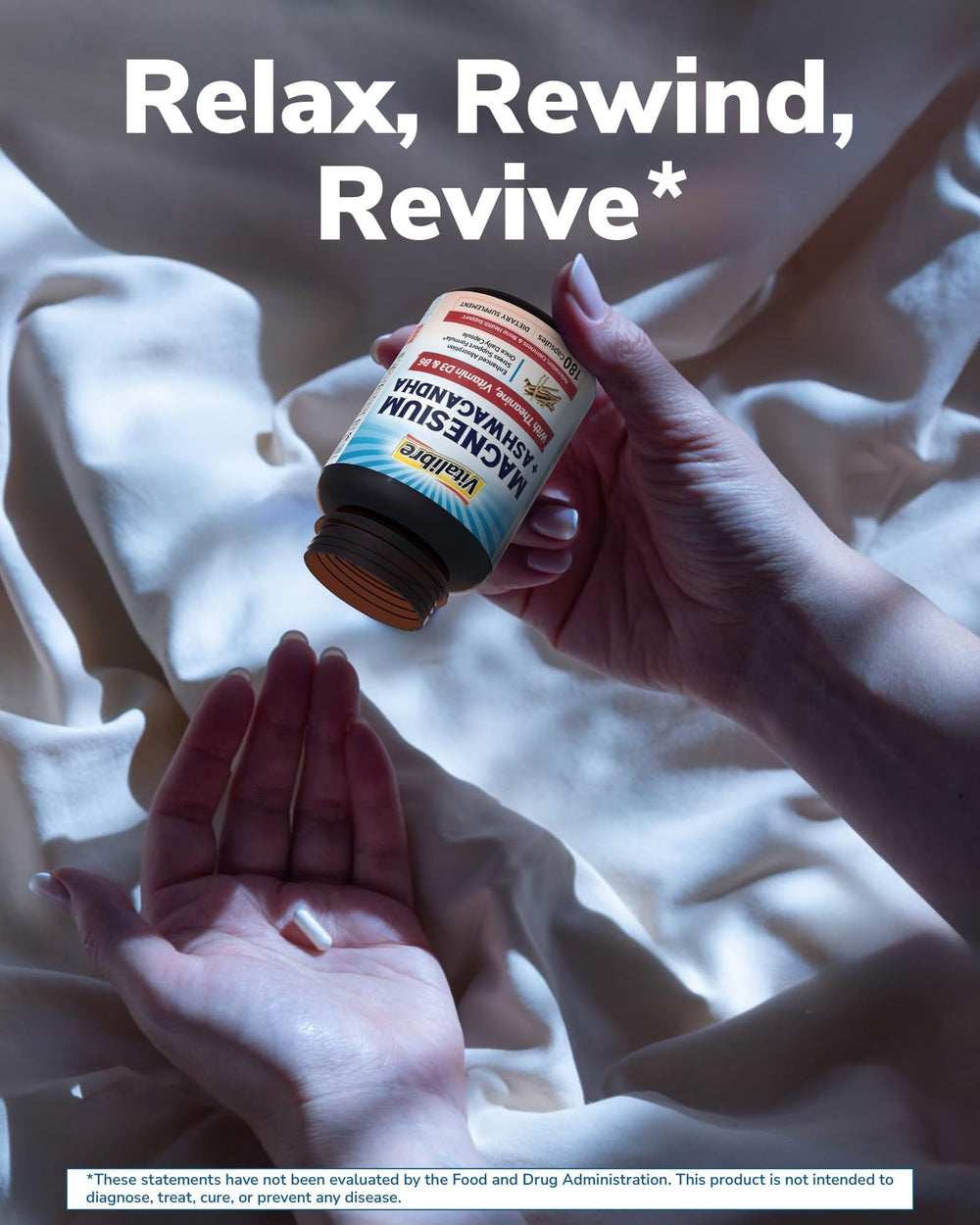 Morning scene with Vitalibre capsules suggesting steady, focused energy.