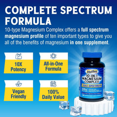 Vitalibre chelated magnesium capsules highlight nerve relaxation and sleep support