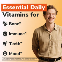Vitalibre D3 240-day supply bottle for daily sunshine vitamin routine