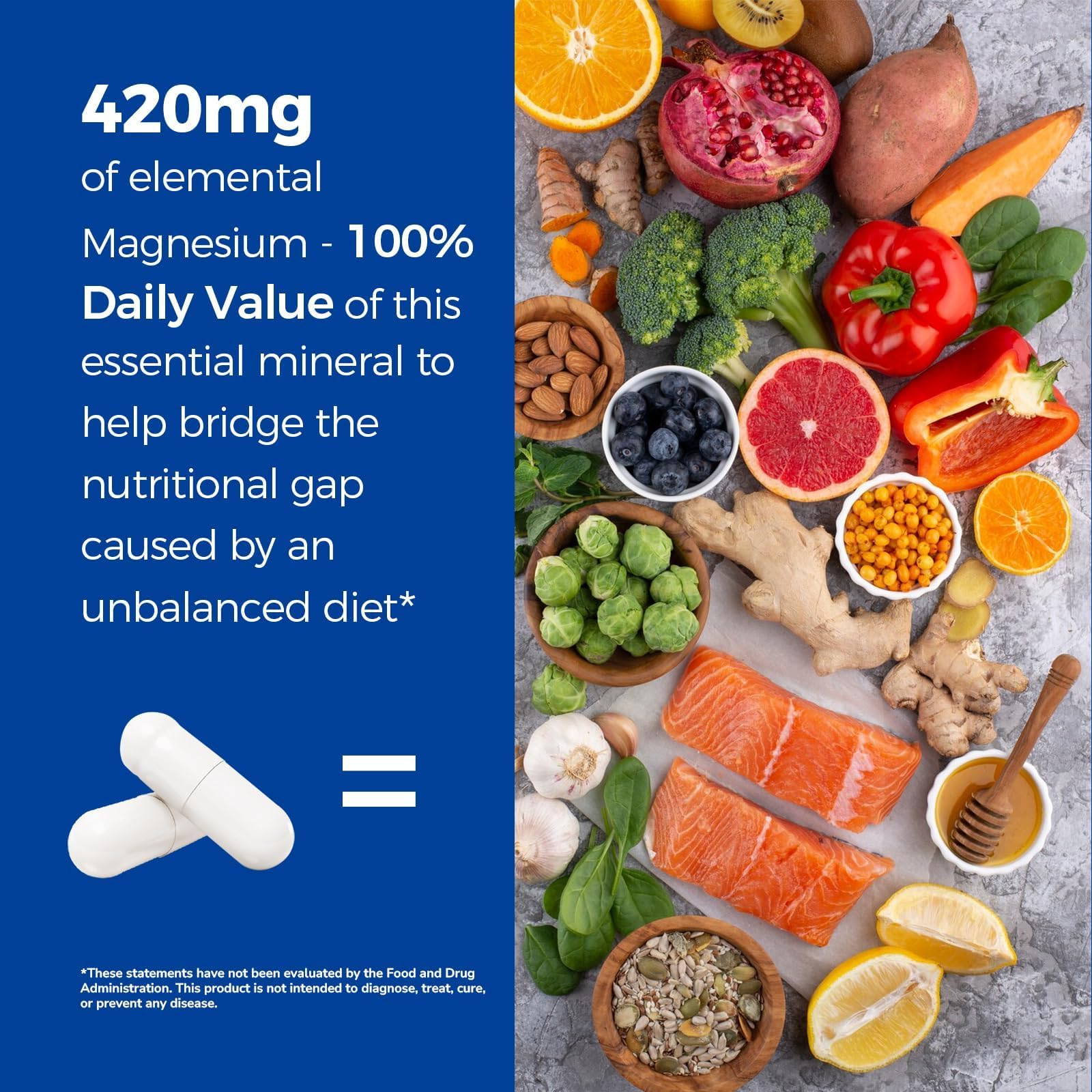 Vitalibre heart-health magnesium capsules on label emphasize cardiovascular wellness