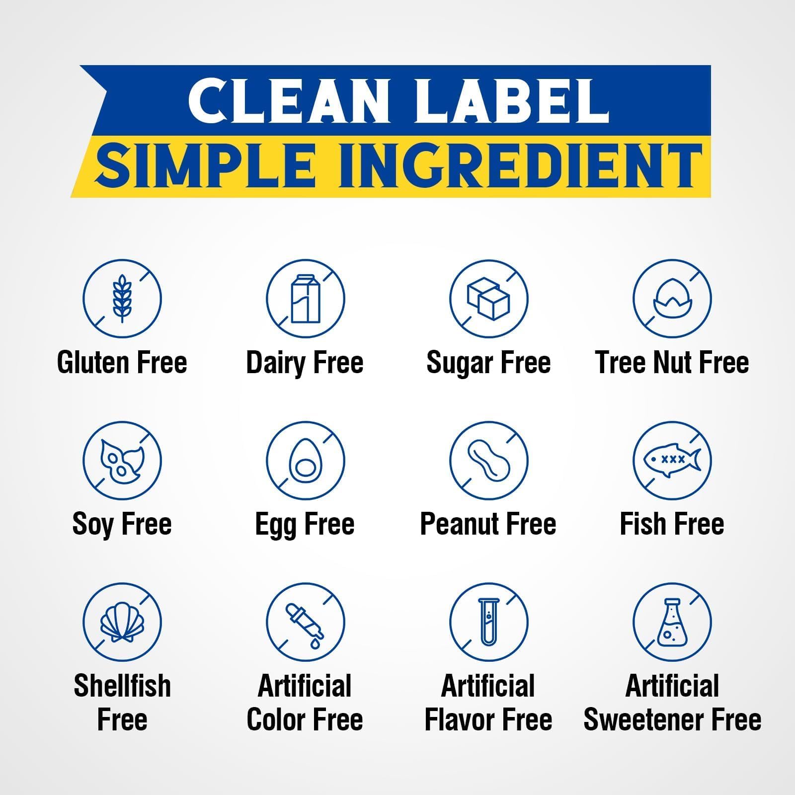 Vitalibre sugar-free, dairy-free magnesium label closeup suggests purity