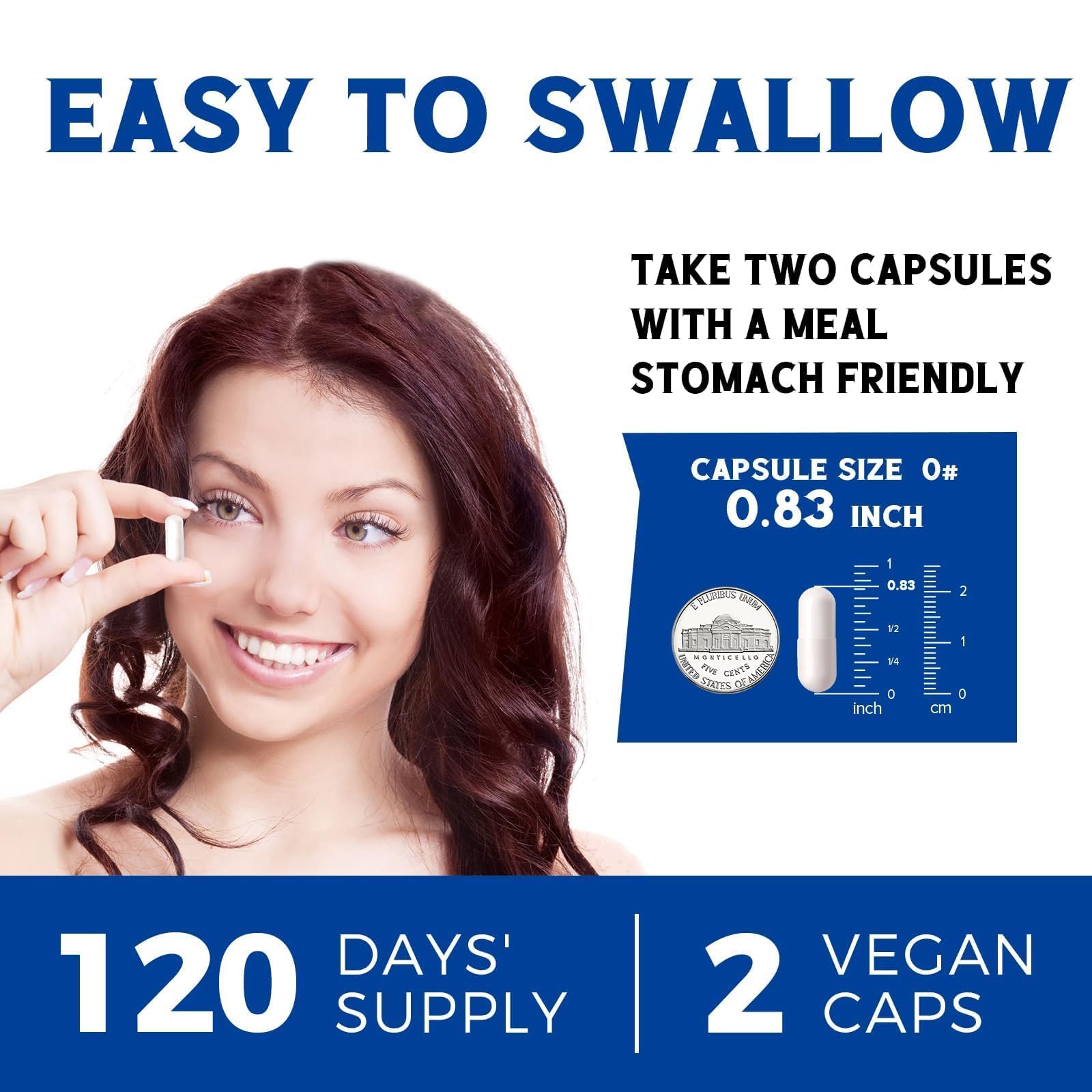 Vitalibre vegan magnesium capsules on bottle showcase non-GMO promise