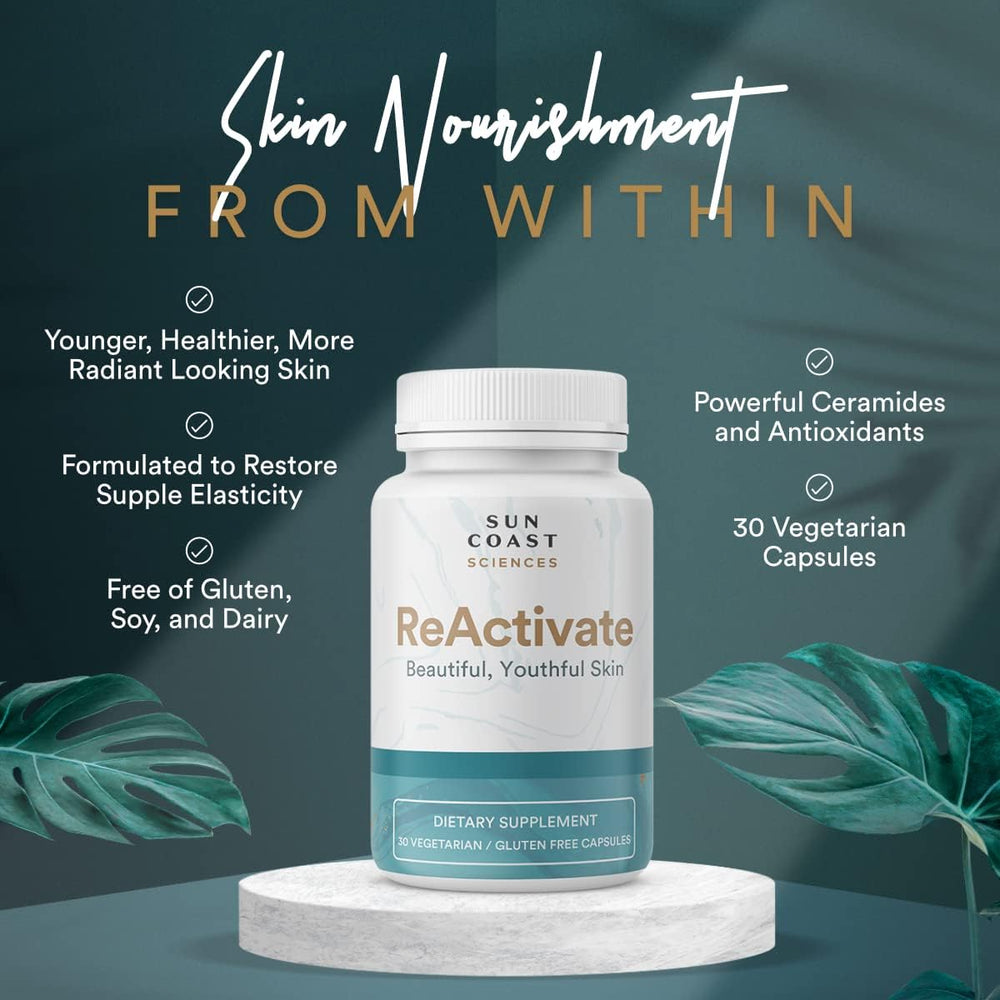 Vitalifi ReActivate packaging ready for daily skin health routine.