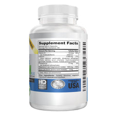 Vitalité Now chart shows 10 calcium forms for comprehensive minerals