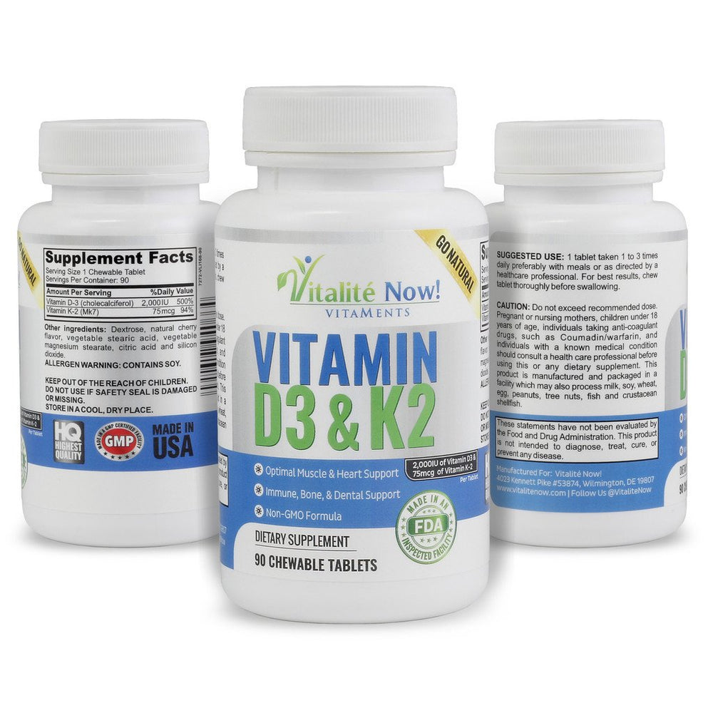Vitalité Now cherry-flavor tablets ready for daily use