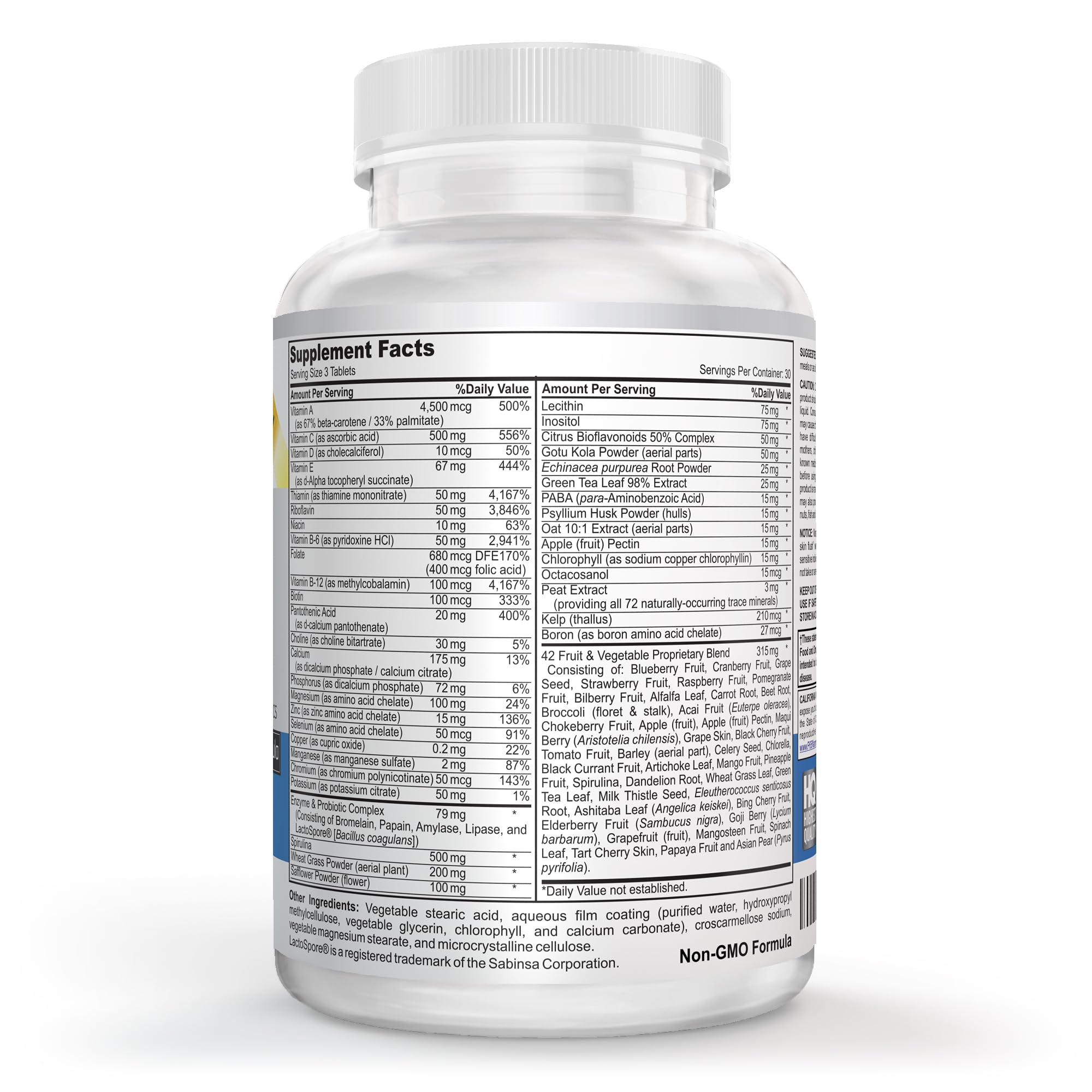 Vitalité Now dissolvable powder tray demonstrates easy daily greens and superfood consumption.