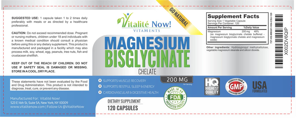 Vitalité Now post-workout muscle support for cramp relief potential.