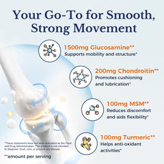 Vitalitown Glucosamine Chondroitin MSM bottle label emphasizes shellfish-free formula.