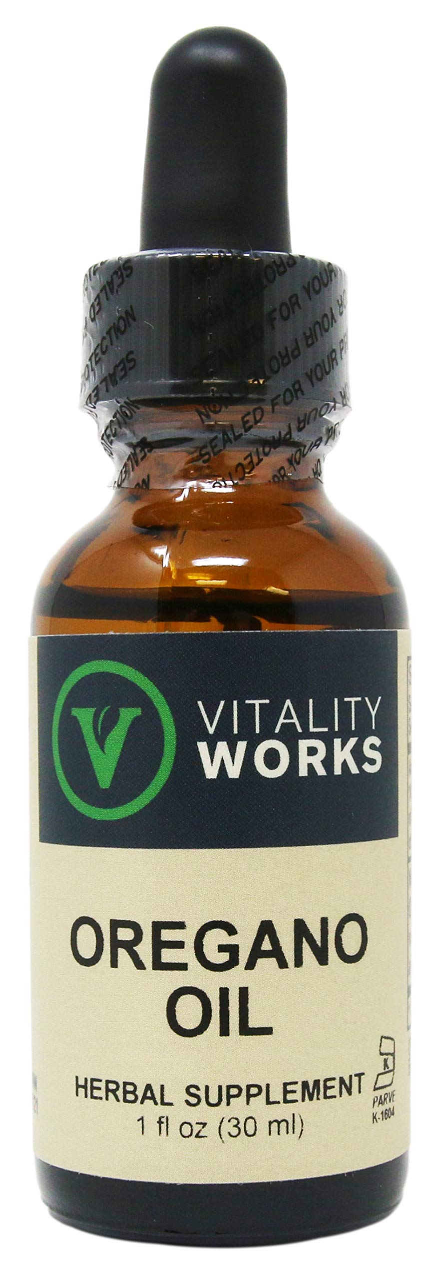 Vitality Works Oregano Oil bottle for versatile aromatherapy and DIY blends.