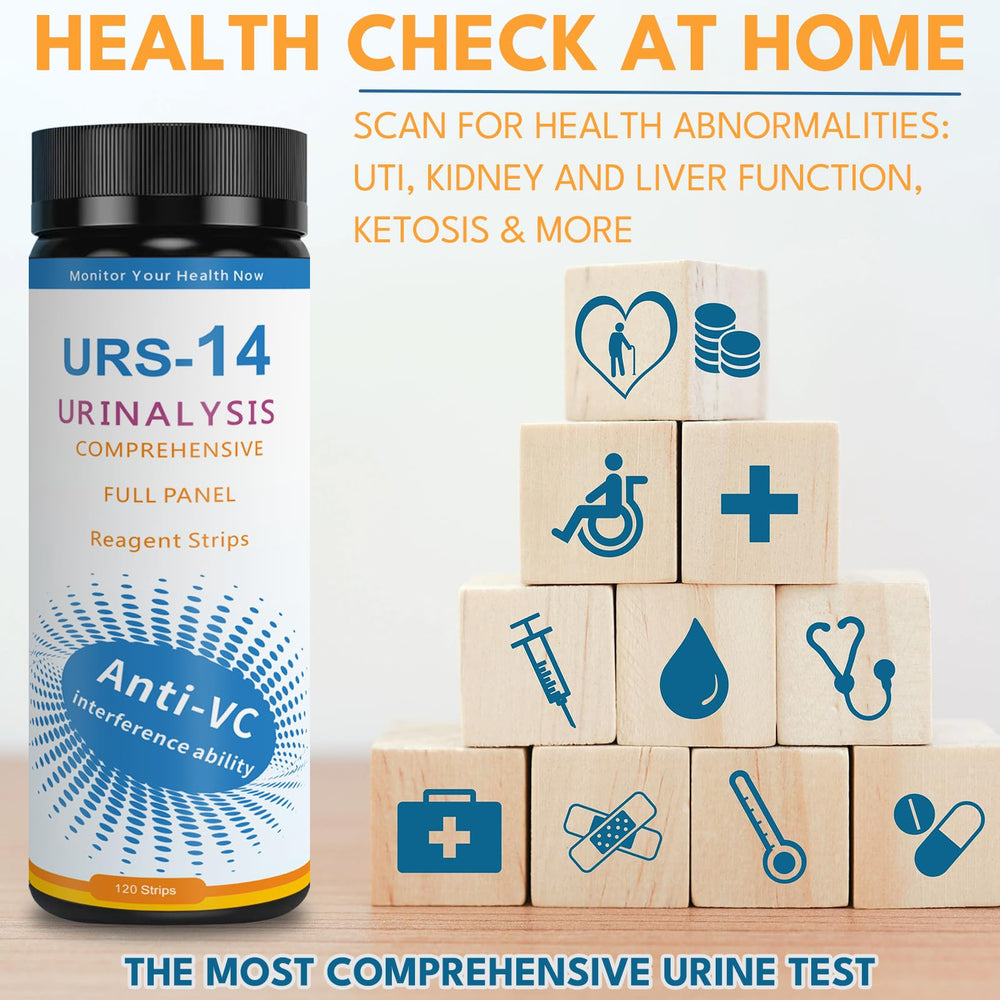 VitalSmiles URS color chart supports multi-parameter wellness screening.