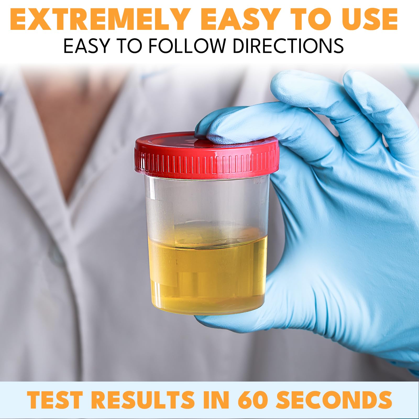 VitalSmiles URS dipping action shows fast 60-second results.