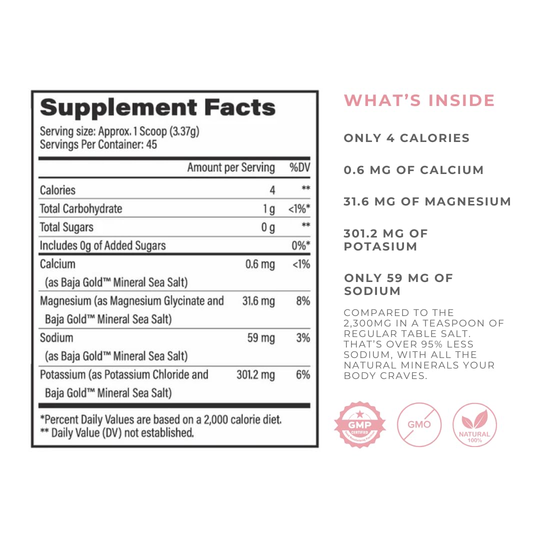 VITALSUPP Zero Sugar Low Sodium formula supports keto hydration without added sugar