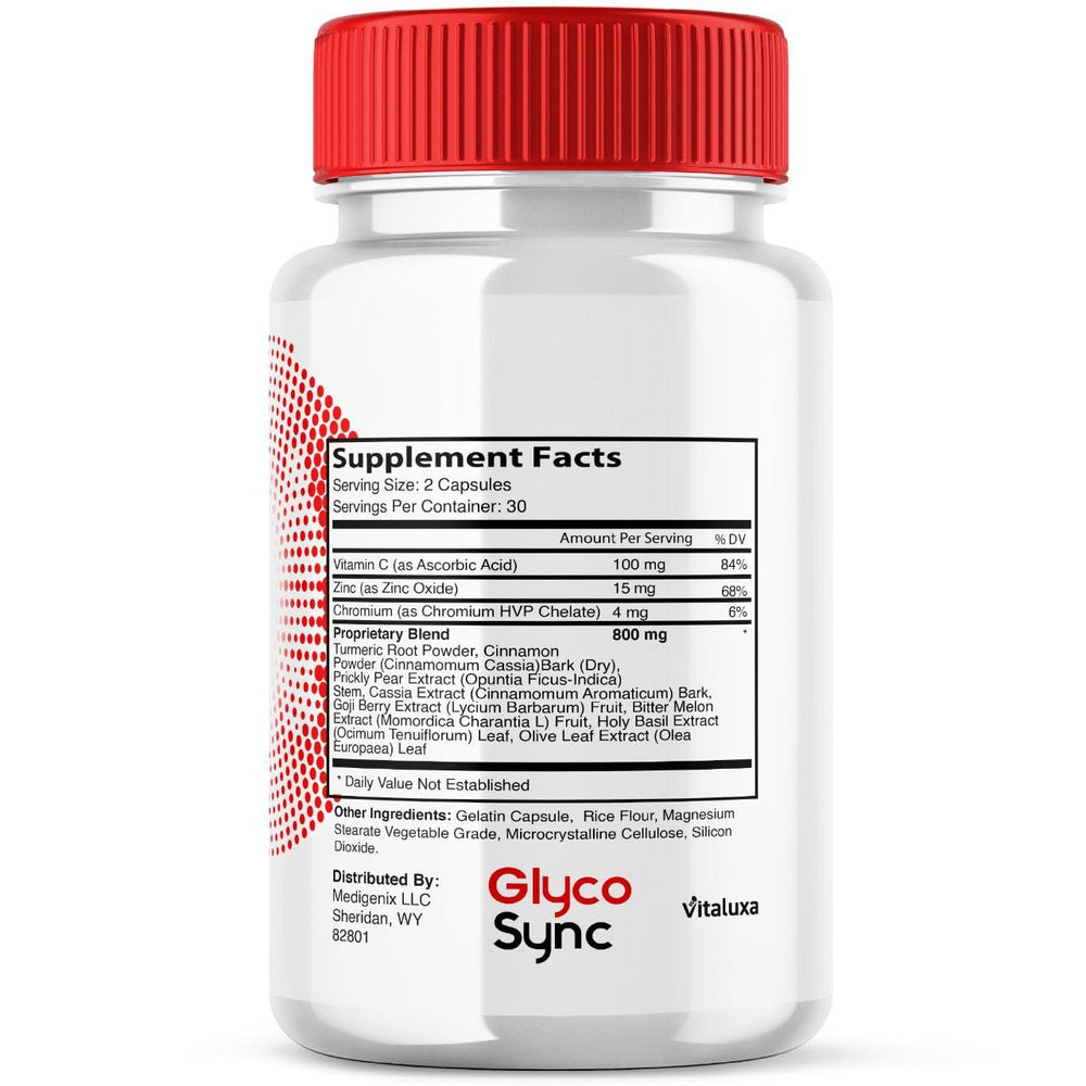 Vitaluxa Premium Syn Zync packaging with clean modern design