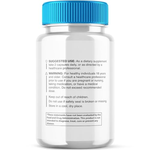 Vitaluxa PrimoTRT bottle back shows dosage guidance and safety notes for informed use