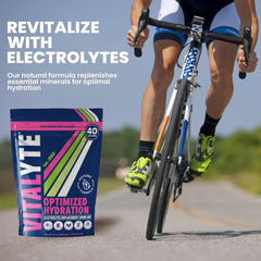 Vitalyte active lifestyle hydration bottle ready for workouts
