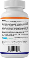 Side view of Vitamatic bottle with branding ready for daily routine.