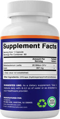 Vitamatic packaging shows free-from soy, yeast, wheat, and egg claims