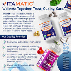 Vitamatic Glycine label signaling USA-made quality.