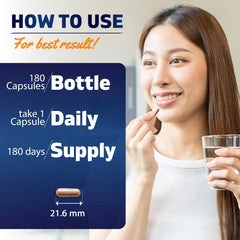 Vitamatic green tea leaves and bottle label emphasize 25X concentration for energy support