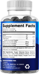 Vitamatic iron gummies on a kitchen counter for vegan routine