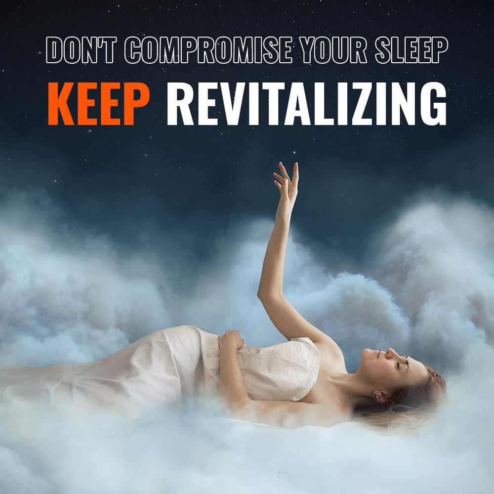 Vitamatic Melatonin bottle spill hinting at convenient dosing routine