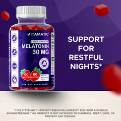 Vitamatic Melatonin Gummies pack of 3 for ongoing sleep support