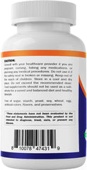 Vitamatic MSM open cap with easy pour demonstrates dosing ease.