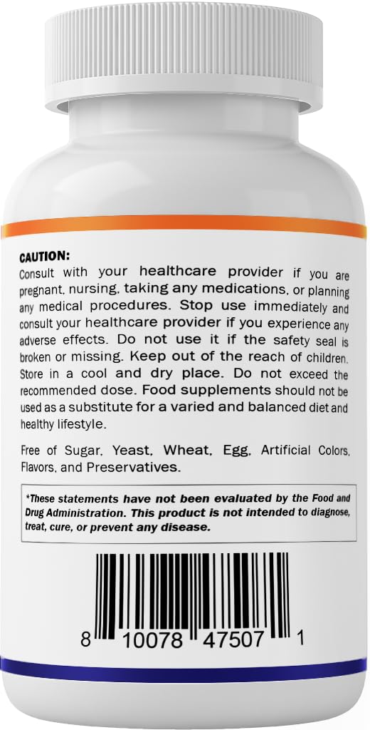 Vitamatic NAC pill bottle closeup in a clean, confident packaging.