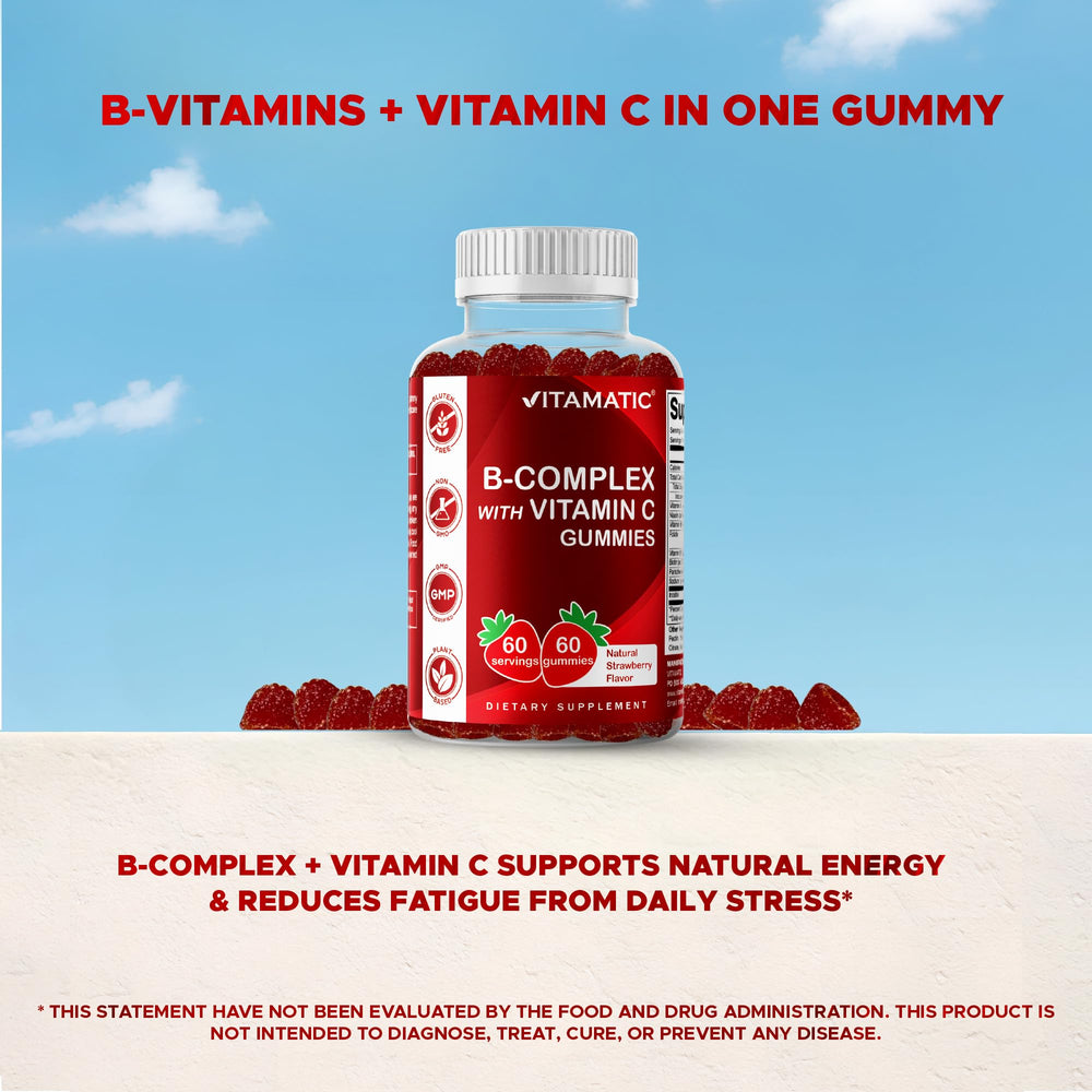 Gluten-free icon indicates allergen-friendly Vitamatic formula for many diets.