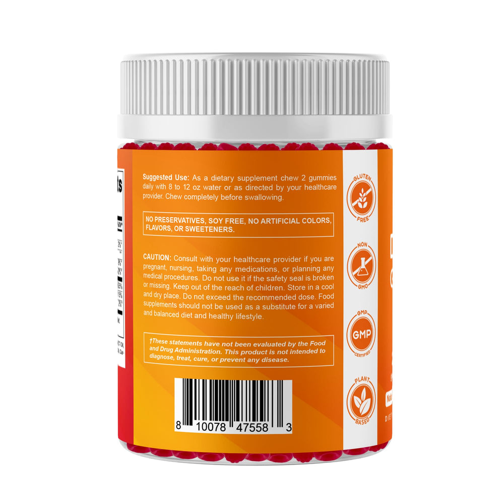 Daily-use reminder image featuring Vitamatic gummies as part of a routine