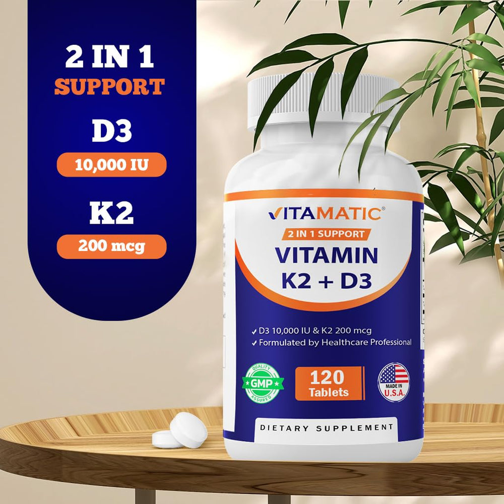 Vitamatic bottle cap displaying dosage information.