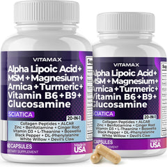 Vitamax Nerve Plus bottle front view for daily nerve support