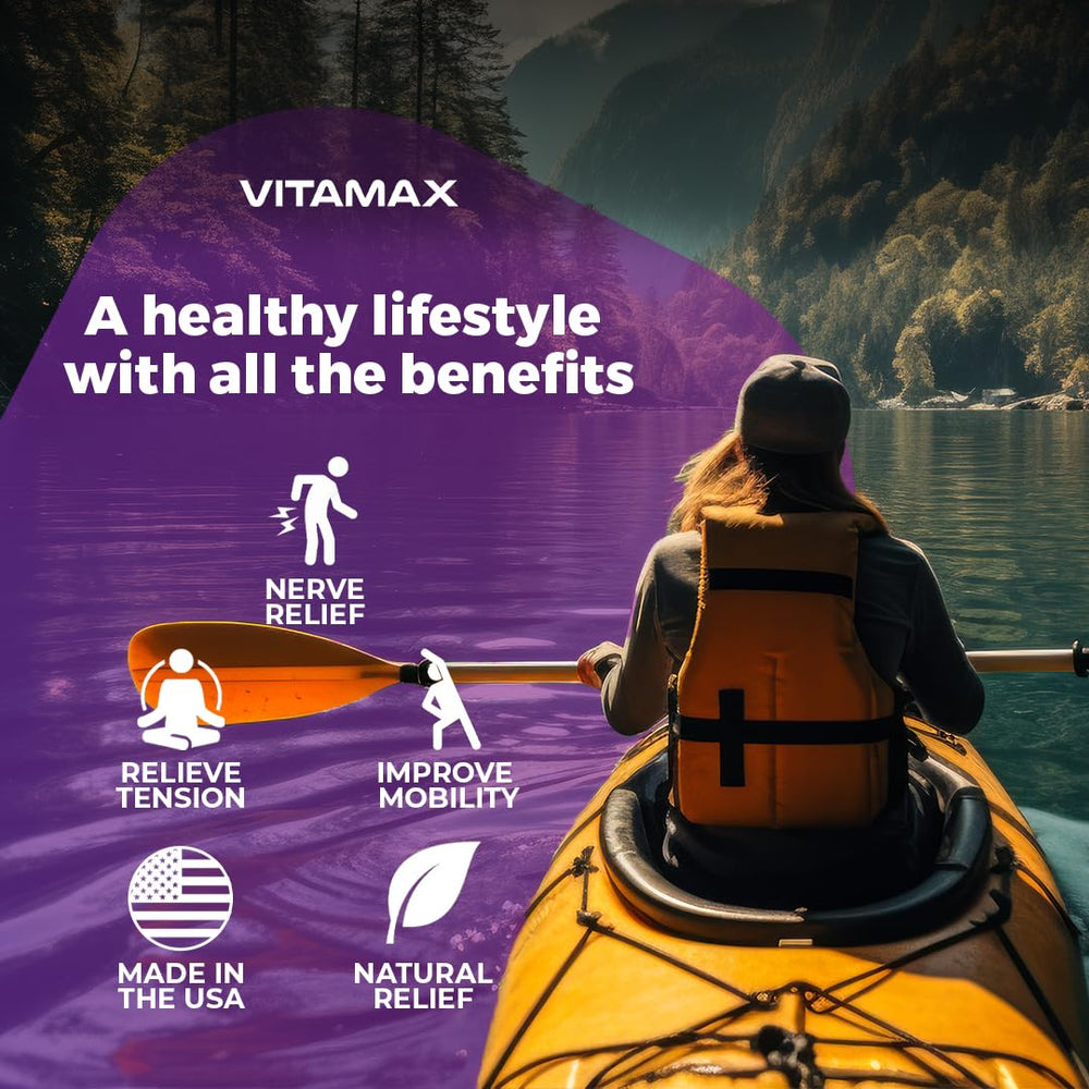 Vitamax Nerve Plus dosage schedule label visible