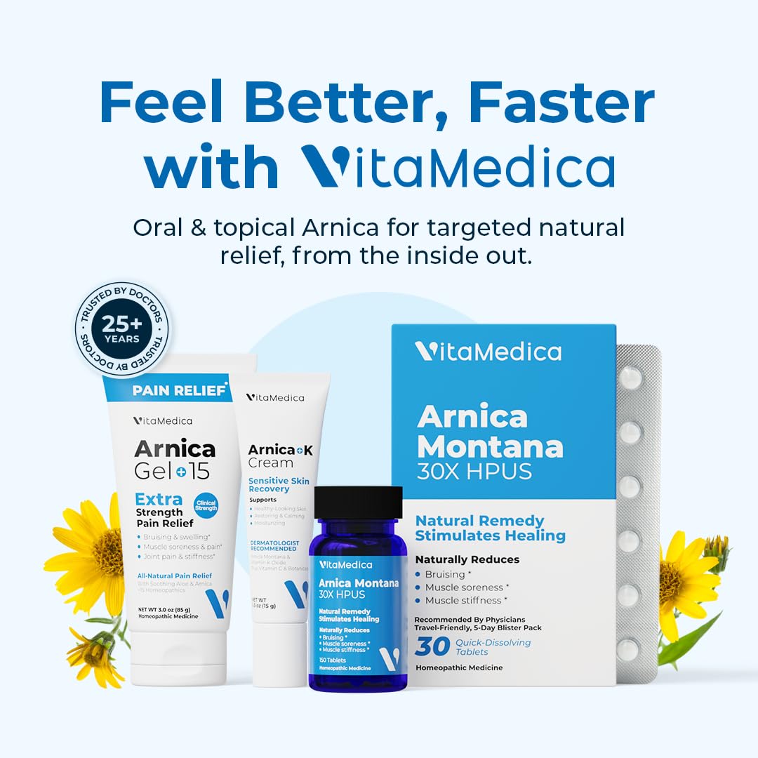 VitaMedica Arnica for post-surgery recovery scenario