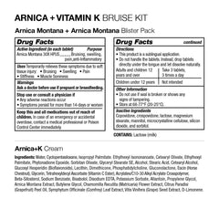 VitaMedica Arnica K Cream applied near eyes for refreshed appearance.