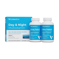 VitaMedica Day and Night Morning Formula bottle highlighting daytime energy support