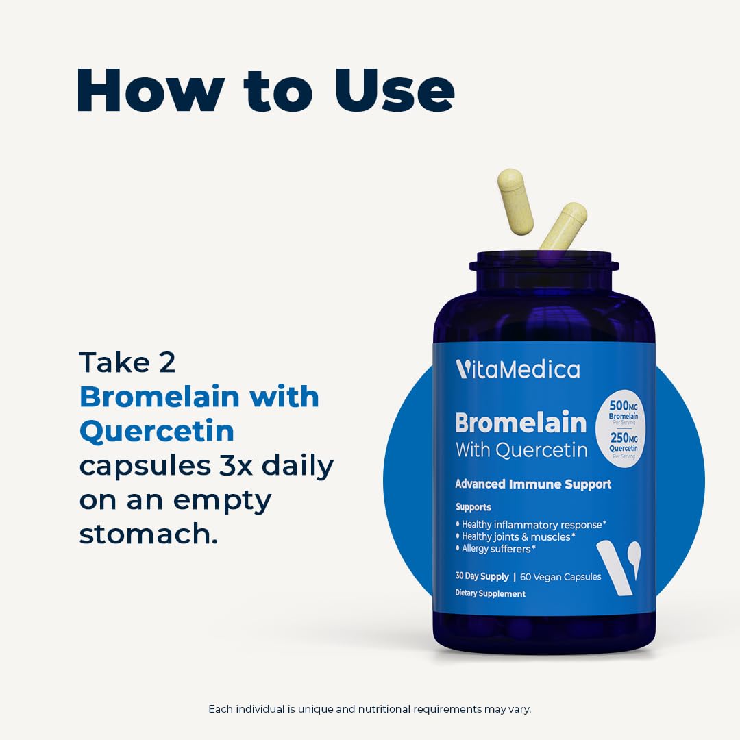 VitaMedica instruction card in box highlights simple at-home use.