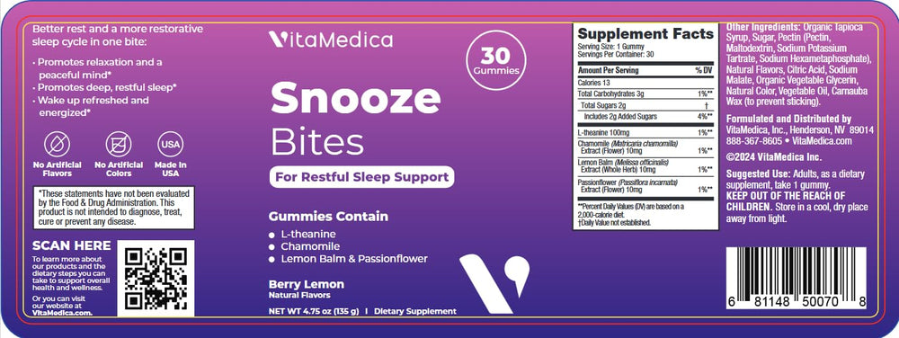 Only 1 gram sugar per bite supports mindful indulgence.