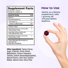 Made in USA VitaMedica Snooze Gummies with pure ingredients.