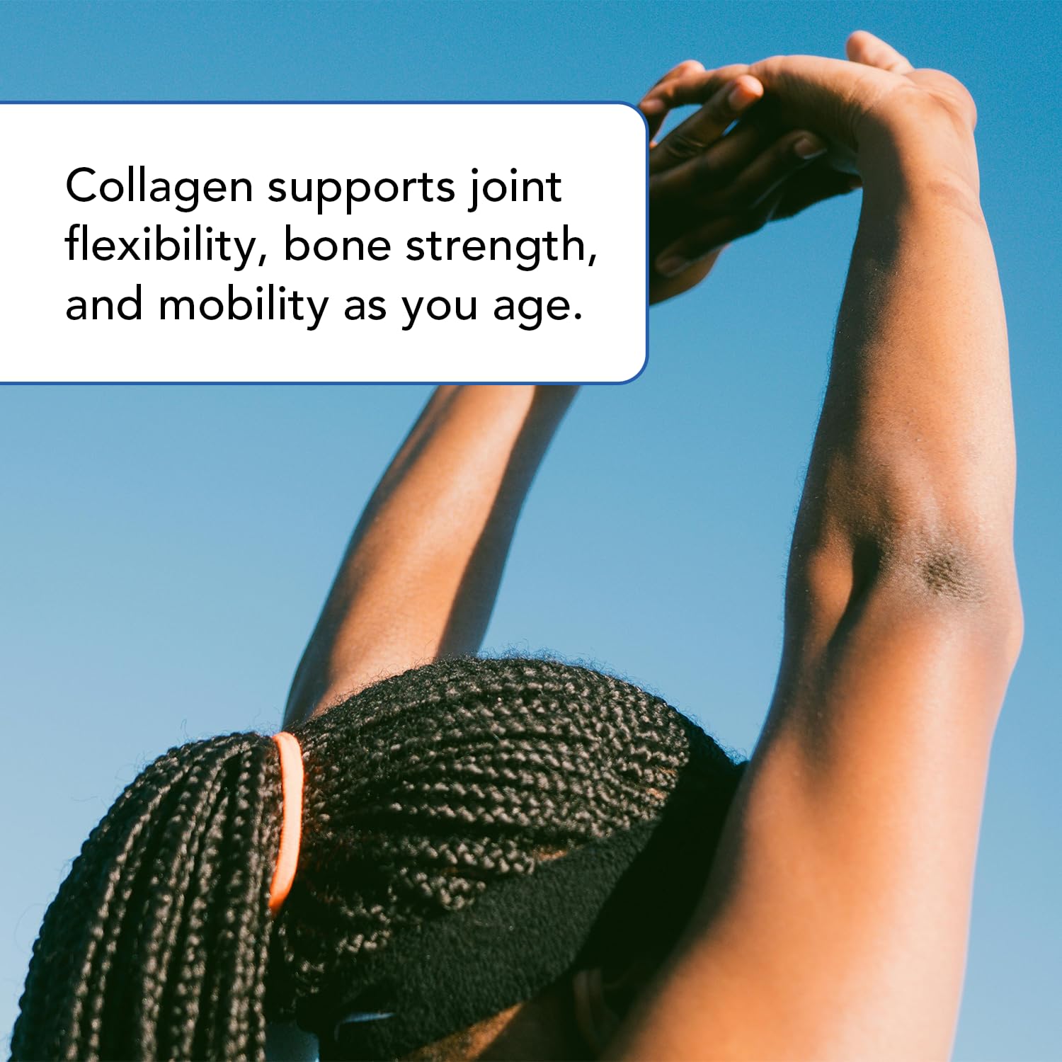 Vitamin Bounty collagen scoop included for precise daily portions