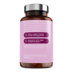 Vitamin Bounty Forskolin packaging on a kitchen counter ready for routine.