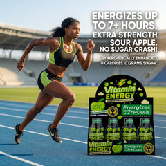 Vitamin Energy: envase 48 unidades para sesiones regulares de gimnasio.