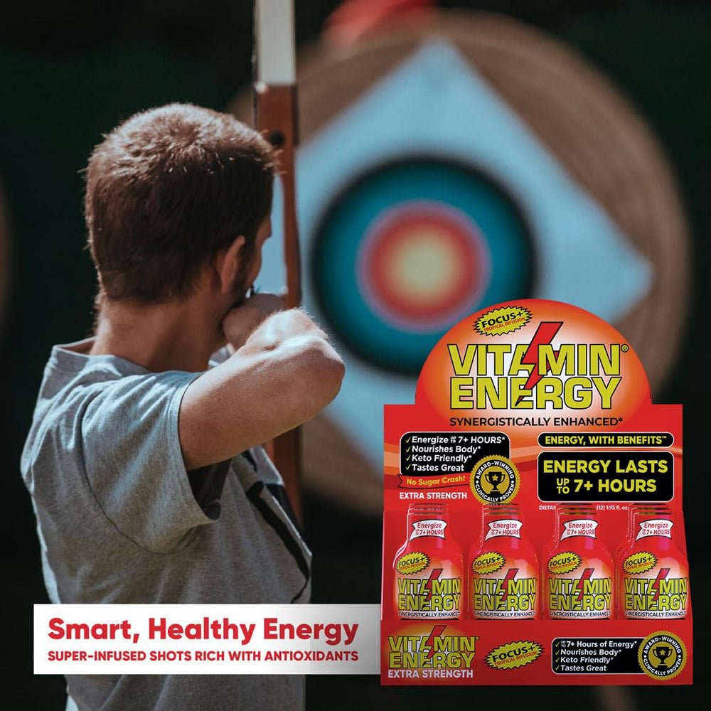 Vitamin Energy Focus+ Tropical daily-use setup for study and work sessions