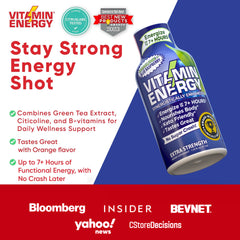 Front panel shows zero sugar and gluten-free status on Vitamin Energy Immune+