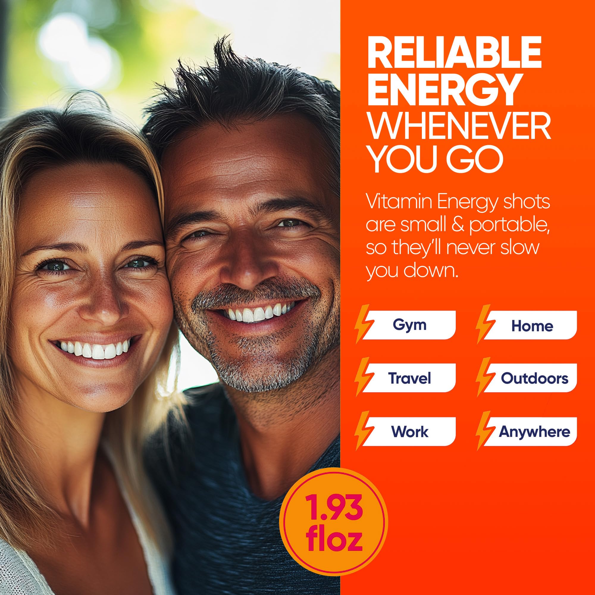 Vitamin Energy Immune+ Mango label highlights immune support and B vitamins.