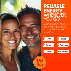 Vitamin Energy Immune+ Mango label highlights immune support and B vitamins.