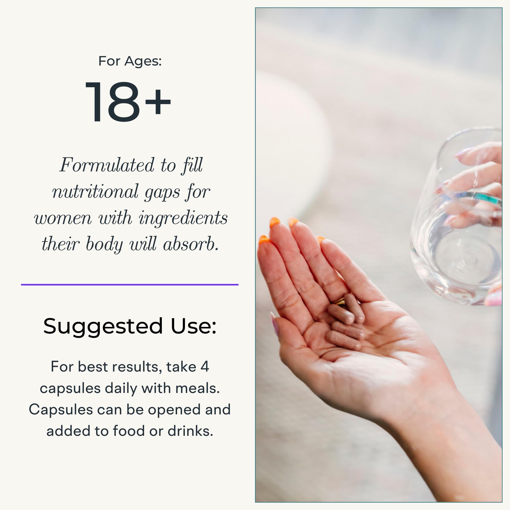 VitaminIQ kelp iodine source visual highlights trace minerals for thyroid support